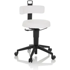 HJH Office Top Work Flex PU Kunstleder Weiß