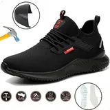 Sicherheitsschuhe Arbeitsschuhe S3 Stahlkappe Atmungsaktiv Leicht Sportliche NEU - 44