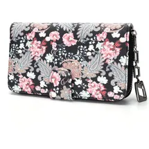 MoFut Geldbörse Damen Langformat Floral Dreams