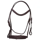 Covalliero Trensenzaum Standard Leder verstellbar Shetty braun