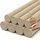 vasalat Holzstäbe Set glatt 100 cm ø16/18 mm Buche Natur 8 Stück