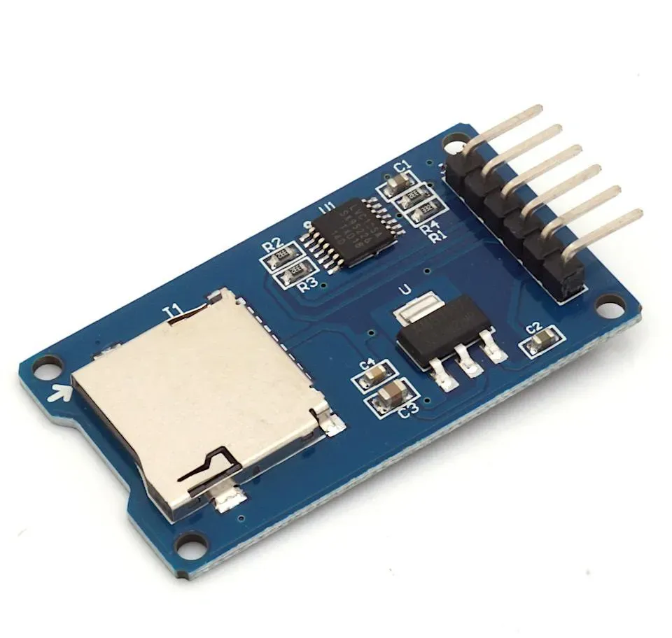 Micro SD Card Reader Modul mit SPI Schnittstelle