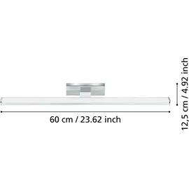 EGLO Pandella 1 11 W 960 lm 3000 K Silber/Weiß 60 cm