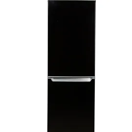 Hanseatic HKGK14349DBI Kühl-Gefrierkombination (175 l, 1430 mm hoch, Schwarz/Edelstahl)