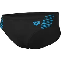 Arena Herren Mens Openings Swim Briefs, Black-Turquoise, 8 EU