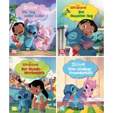Nelson Mini-Bücher: 4er Disney Lilo & Stitch 1-4: 4 Minibücher im Set