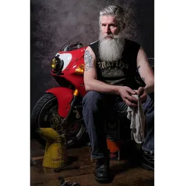 Manfrotto LB5745 Urban Hintergrund faltbar 150x210cm Rauch/Beton|