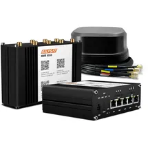 Selfsat MWR 6550 5G Cat 20 WiFi 6 WLAN Router bis 3,4 Gbps inkl. SATCO 5G Antenne schwarz