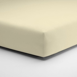 Spannbettlaken Jersey ecru - BL 140x200 cm