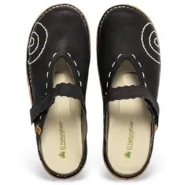 El Naturalista Clogs Damen. Ng96 PLEASANT BLACK / Yggdrasil schwarz 39