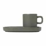 BLOMUS Pilar Espressotasse 0,05 l Grau 2 St.