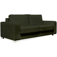 Meblito Schlafsofa, Grün, Textil, 188x91x102 cm, Wohnzimmer, Sofas & Couches, Schlafsofas