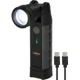 Brennenstuhl Akku LED Taschenlampe TL 1000 ACW 1000lm mit max. 12h Leuchtdauer, Magnet, tauschbarer Akku, Wireless Charging, inkl. USB C Kabel)