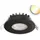 Fiai IsoLED Einbaustrahler Vario68 6W 60° 2700/3000/4000/6000K IP65 Aluminium 580lm schwarz