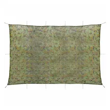 vidaXL Tarnnetz 4x6 m Grün