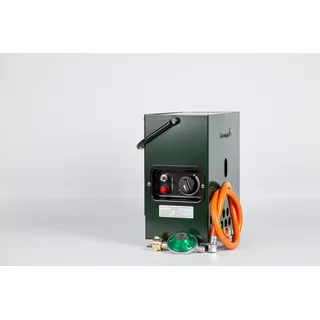 Gazcamp Heatbox 2000 grün 30 mbar Campingheizung Gasheizung Zeltheizung