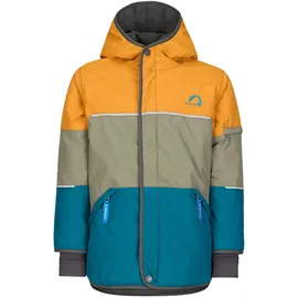 Finkid Taika Snow Winterjacke Gelb/Mehrfarbig 120/130