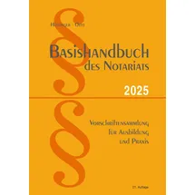 Gerber, C Basishandbuch des Notariats 2025