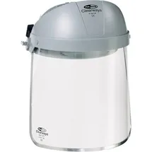 Honeywell Clearways CB20 1002341 Schutzvisier inkl. Kopfhalterung Grau, Transparent EN 166 DIN 166