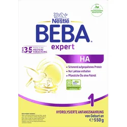 Beba Expert HA1 Säuglingsanfangsnahrung von Geburt an