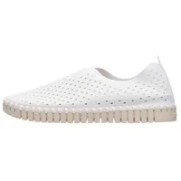 Ilse Jacobsen Damen Slipper Schuhe Tulip Slipper Synthetik Freizeit Elegant Slip-Ons Uni Tulip Slipper Damen Rasberry, 39 EU, Weiß - 39 EU