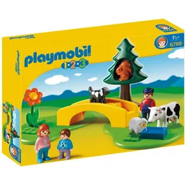 Playmobil 1.2.3 Spaziergang zur Sommerweide (6788)