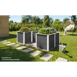 Weka Modular 67 x 69 x 69 cm Grau