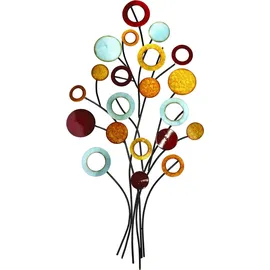 Gilde Wandrelief Mehrfarbig 97 cm x 51 cm