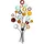 Gilde Wandrelief Mehrfarbig 97 cm x 51 cm