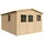 TIMBELA 3,95 x 2,32 m Beige