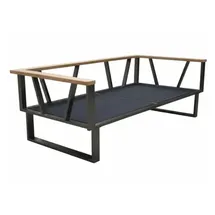 Zebra Technologies Belvedere Lounge 164 x 82,5 x 75 cm Graphit