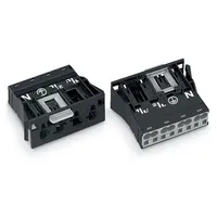 WAGO 770-714 Netz-Steckverbinder WINSTA MIDI Stecker, gerade Gesamtpolzahl: 4