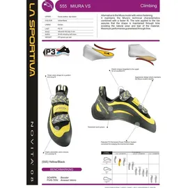 La Sportiva Miura VS - Kletterschuhe, Herren - 34,5