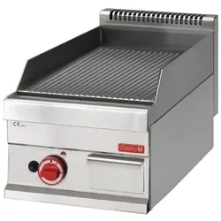 Gastronoble Gastro M Gasgrillplatte 65/40Ftrg Gerillt