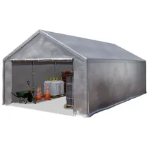 TOOLPORT Lagerzelt PE-Plane, grau - (4773)