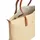 Tommy Hilfiger Popette Tote Raffia Schultertasche Kunstleder Natur/Braun