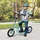 Homcom Cityroller 12" blau