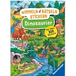 Ravensburger Wimmeln, Rätseln, Stickern: Dinosaurier