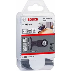 BOSCH Starlock AII 65 APB Tauchsägeblätter 10 St.