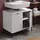 Vicco Waschtischunterschrank Eliza Weiß 70 x 63 cm mit 2 Türen