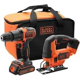 Black & Decker BCK22S1S-QW Handbohrmaschine