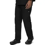 Chef Works Unisex-Erwachsene Nachhaltige, leichte Hose Kochhose, Schwarz, XXL - XXL