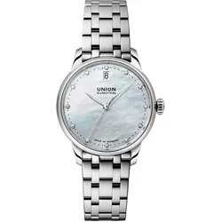 Union Glashütte Uhren-Set inkl. Wechselarmband Datum D0132071111600 - silber