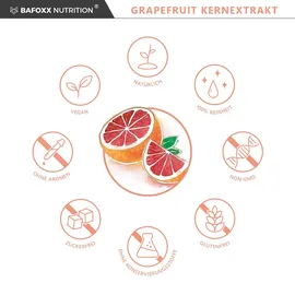 BAFOXX Nutrition Grapefruitkernextrakt Kapseln 120 St.