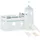 Homestyle4u Hochbett 90 x 200 cm Kiefer lackiert weiß mint
