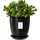 Botle Blumenübertopf Rund Ø 13 x 14 cm Schwarz