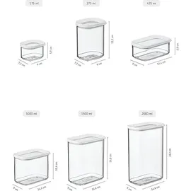 Mepal Modula 3-teiliges Set grün 2 x 1,0 l & 1 x 2,0 l