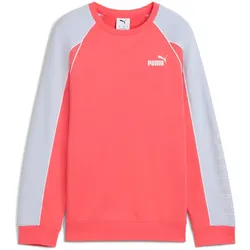 PUMA Sport French Terry Crew Sweatshirt Mädchen 24 - peach frost 140