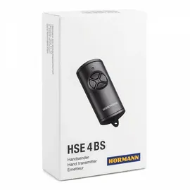 Hörmann Handsender HSE 4 BS 4Befehl, Farbe schwarz für Garagentorantriebe