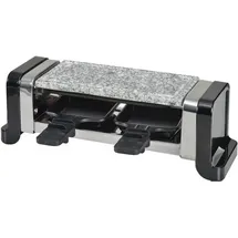KitchenChef gr202-350n Raclettegerät 2 Personen 350 W schwarz/silber
